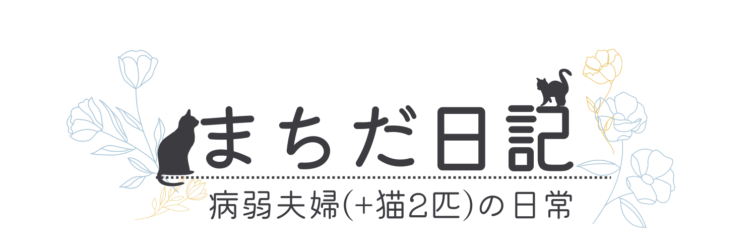まちだ日記 | 病弱夫婦(+猫2匹)の日常